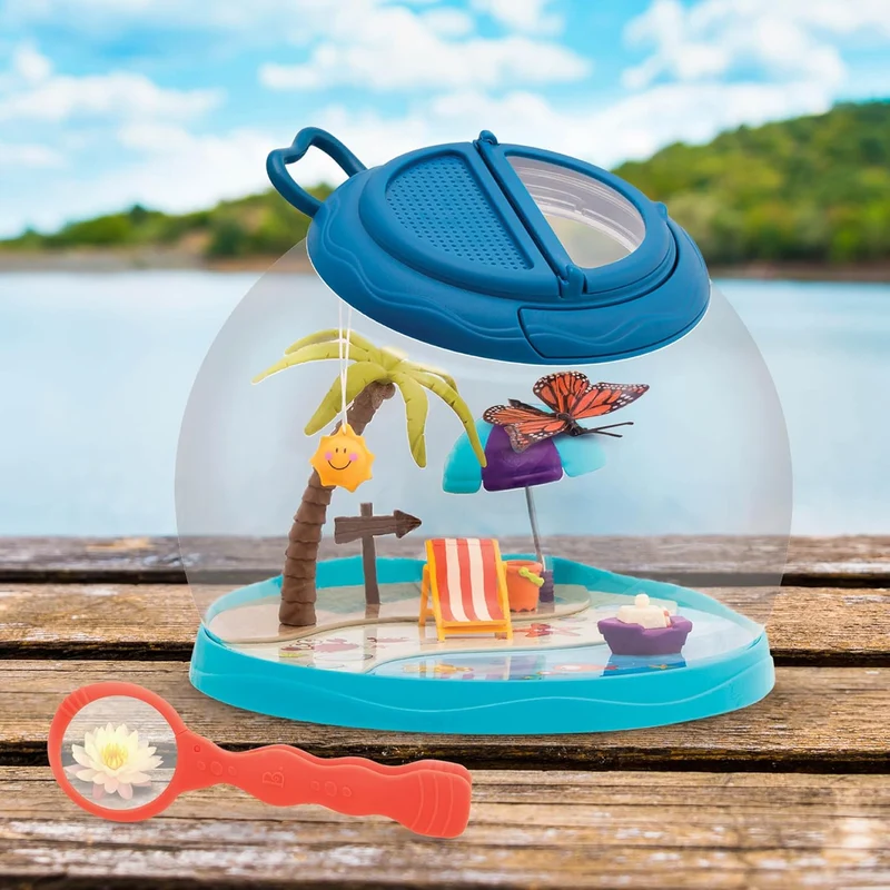B. toys - Tiki Retreat - Insektenfängerset - Insektenhaus - Sommerspielzeug für draussen - Bildung &