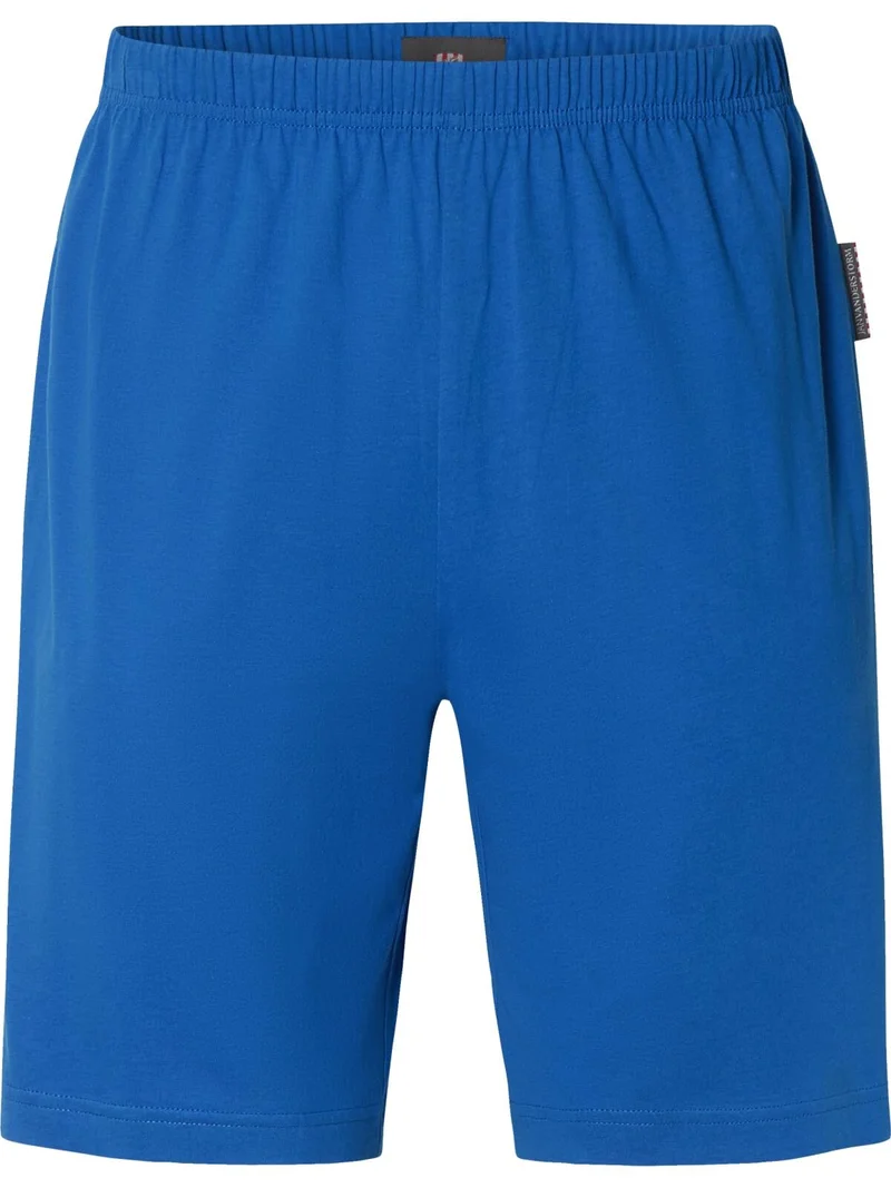 Jan Vanderstorm Herren Kurze Schlafhose Malvik Pyjama Shorty | Gummizug | reine Baumwolle | grosse G
