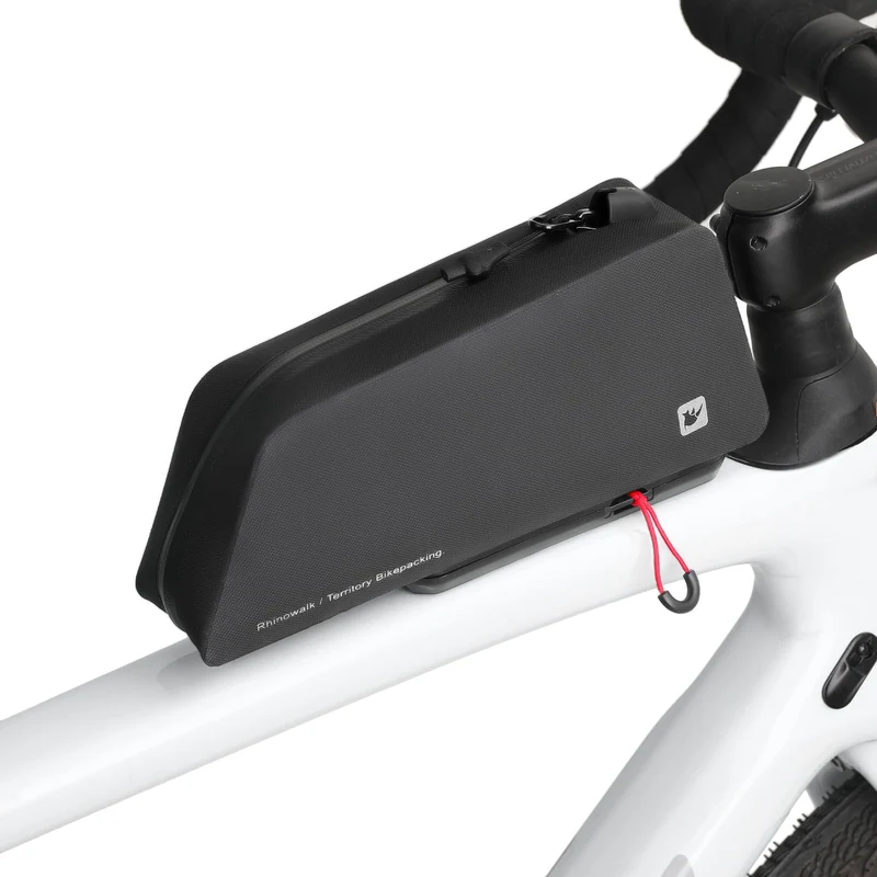 Oberrohrtasche Fahrrad 1L für Fahrradrahmen wasserdicht mit Schnellbefestigung Rahmentasche Fahrrad
