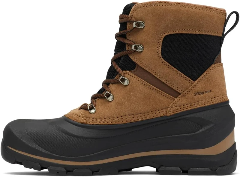 Sorel Buxton Lace Waterproof wasserdichte Winterstiefel für Herren, Braun (Delta x Black), 40 EU 42.