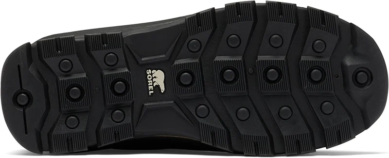 Sorel Buxton Lace Waterproof wasserdichte Winterstiefel für Herren, Braun (Delta x Black), 40 EU 42.