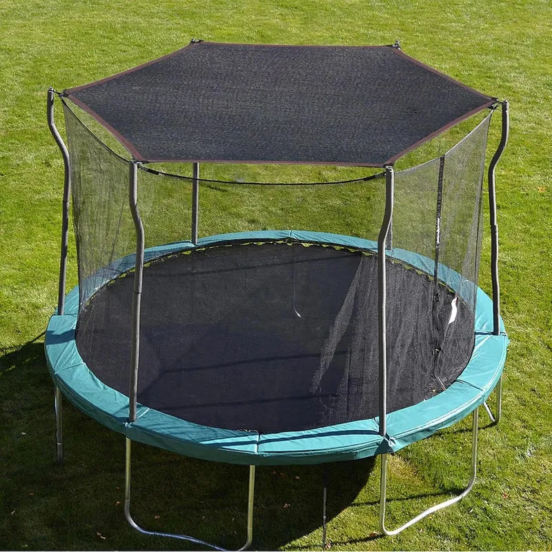 Trampolin Sonnenschutz Abdeckung - Ø 143 243 305 366 427 cm Trampolin Sonnenschutznetz, UV-Resistent