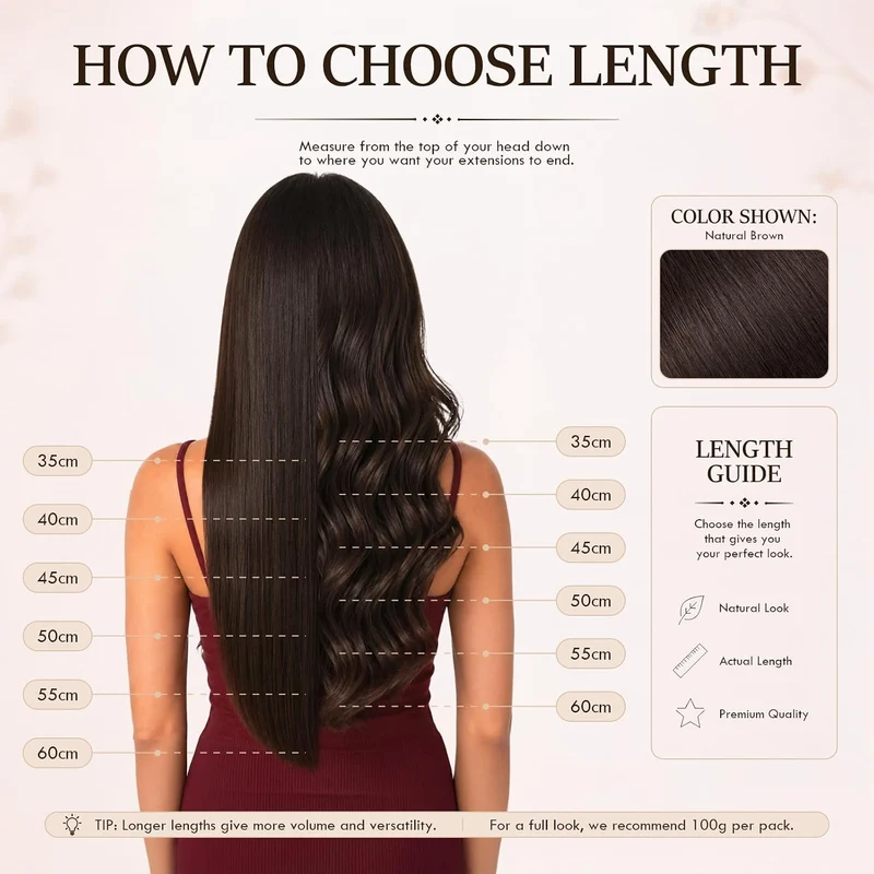 Rich Choices Bonding Extensions Echthaar Haarverlängerung keratin bondings U Tip Hot Fusion Remy Ech