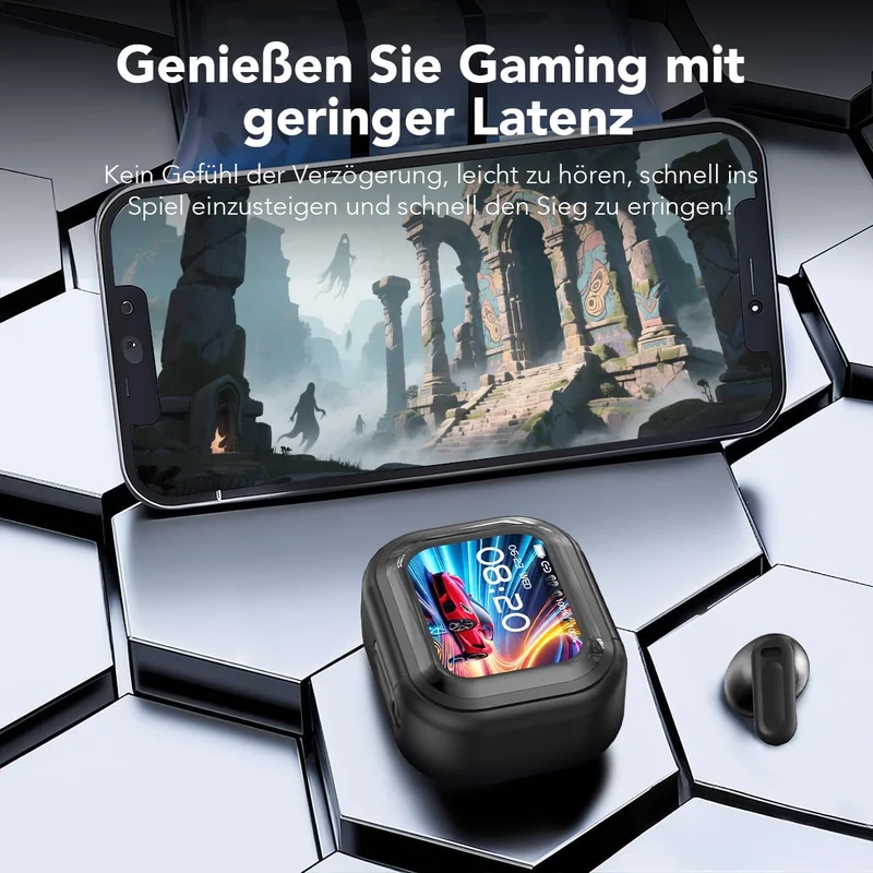 NE20 KI Übersetzungskopfhörer in 165 Sprachen & 7 Mode - Bluetooth 6.0 Sprachübersetzer Kopfhörer Ec