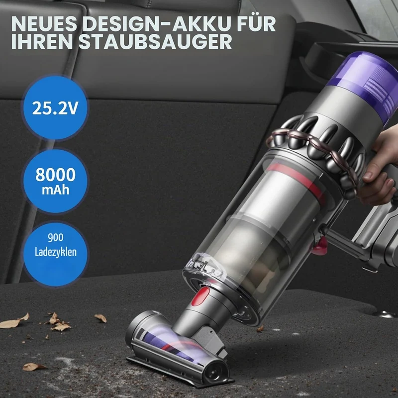 V11 Akku, Morpilot 25.2V 8000mAh Ersatzakku für SV15/SV16/V11 Outsize/Absolute Extra/Absolute Pro/Fl