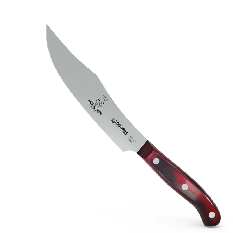 Giesser seit 1776 - Made in Germany - Zubereitungsmesser 16 cm Rocking Chef, PremiumCut Veggie No 1,
