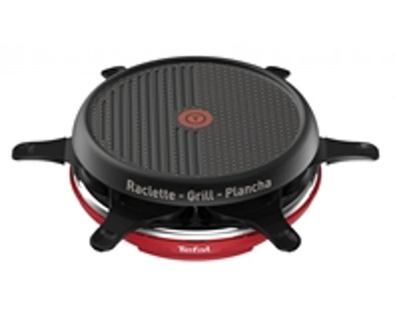 Raclette grill et plancha Tefal Colormania 850 W Rouge