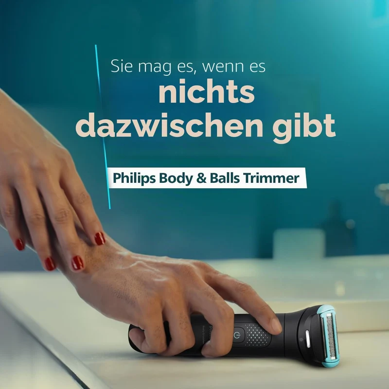 PHILIPS MULTIGROOM RASOIO CORPO BG7470/15 Wet Dry Serie 7000O