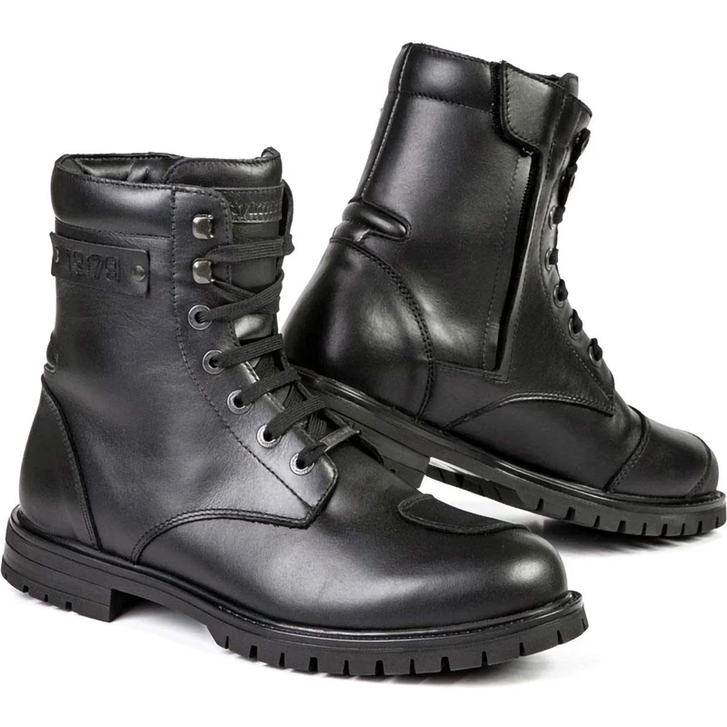 Stylmartin Jack Motorradstiefel, schwarz, 43 | CE-Protektoren