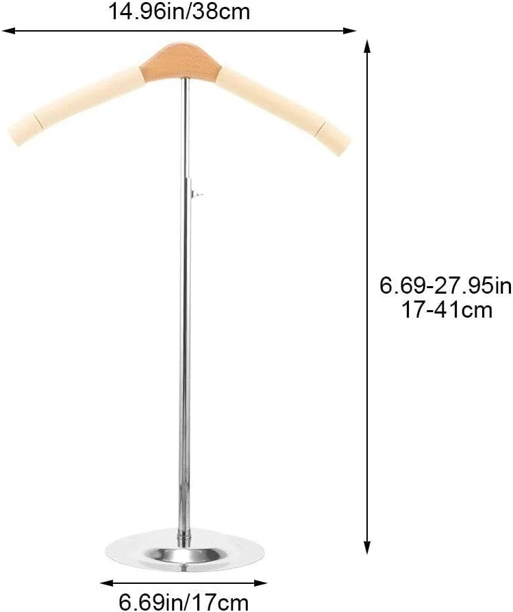 Dianzan Verstellbare T-Shirt-Display-Kleidung, T-bar-Display-Rack, Flexible Hemdständer, Edelstahl-k