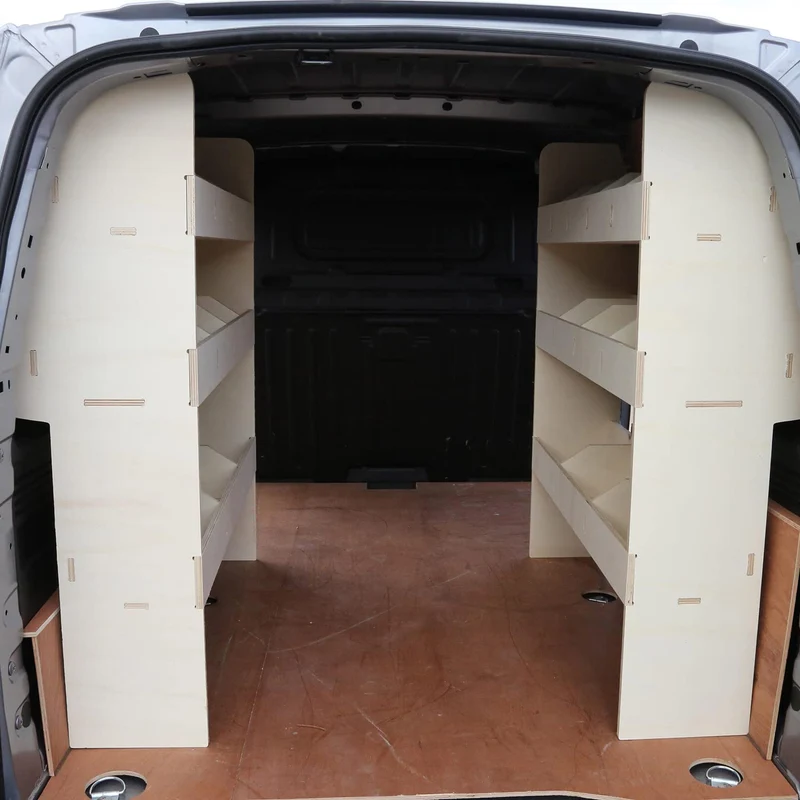 Vanify - Kompatibel mit Toyota PROACE City L2 2019+ Fahrzeugeinrichtung Fahrzeugregale, doppelte Reg