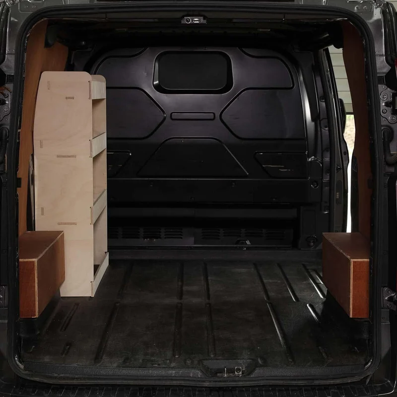Vanify - Kompatibel mit Volkswagen Transporter T5 T6 L1 2003+ Fahrzeugeinrichtung Fahrzeugregale, Fa