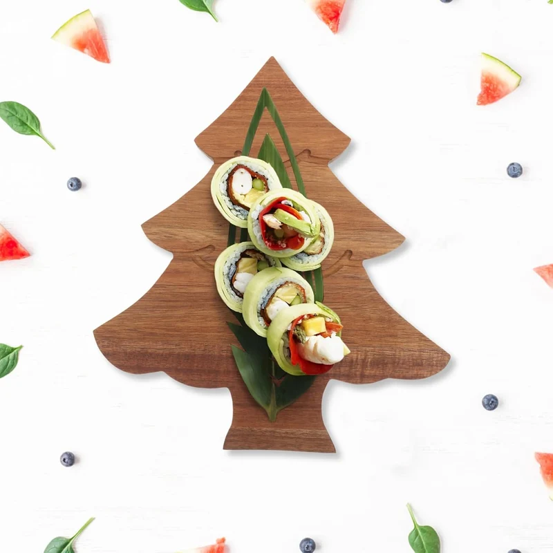 Alipis Niedliche Schneidebretter Wurstbretter Sushi-platten Pizza-tabletts Essensbretter Dekorative