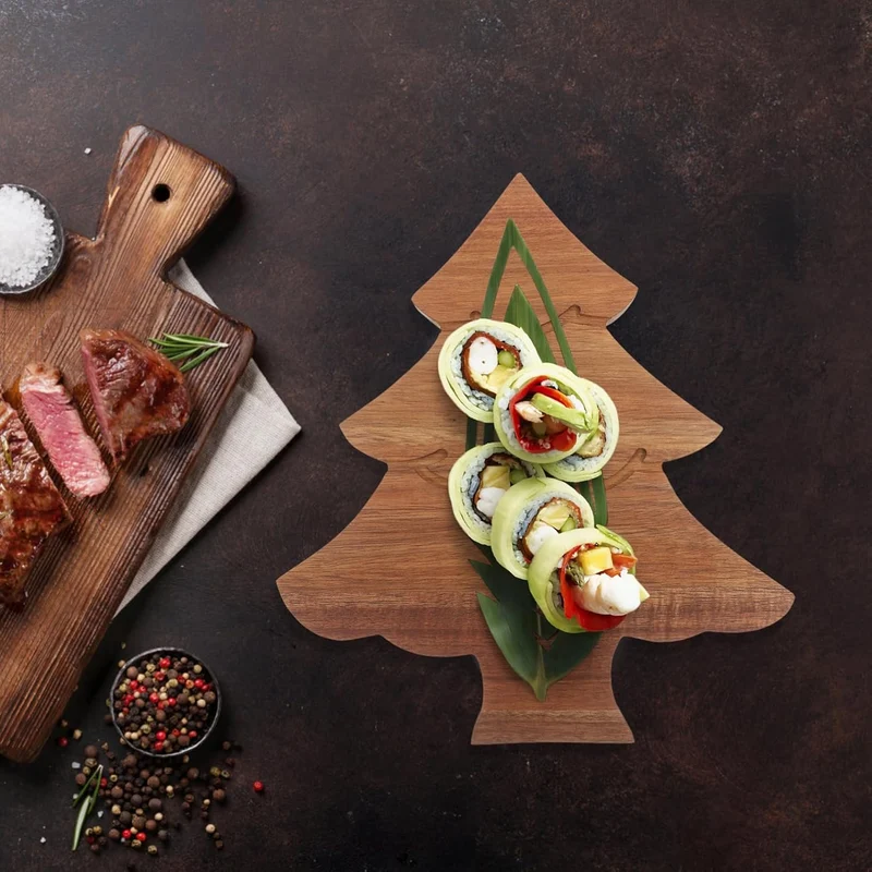 Alipis Niedliche Schneidebretter Wurstbretter Sushi-platten Pizza-tabletts Essensbretter Dekorative