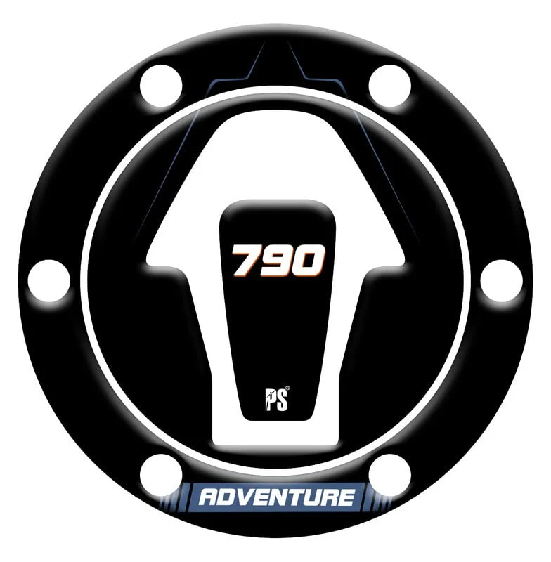 Paraserbatoio.it Aufkleber mit 3D-Effekt, Tankschutz aus Harz, kompatibel mit KTM 790 Adventure - Sc