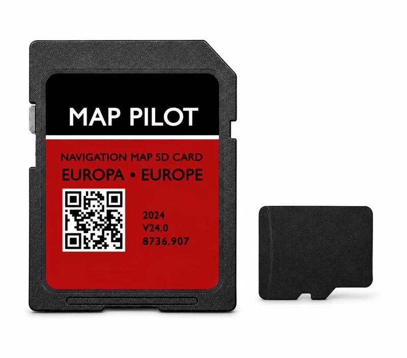 Generisch SD Karte - GPS Navigation - Europa v22 2022 - kompatibel mit Mercedes Becker Map Pilot