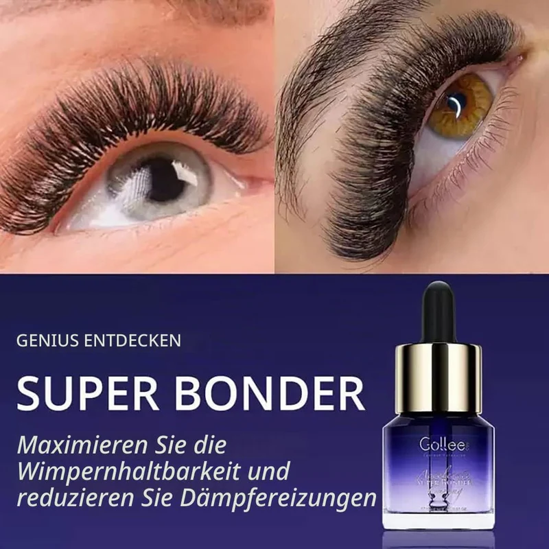 GOLLEE Lash Bonder für Wimpernverlängerung 15ML Wimpern Primer für Wimpernverlängerung Maximieren Si