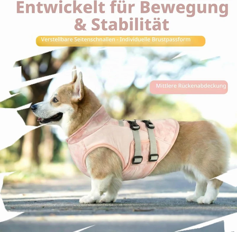 Hunde Kühlweste Sommer Atmungsaktiv Leicht Kühlmantel Hund Mit Leinenring, Verstellbar Sonnenschutz