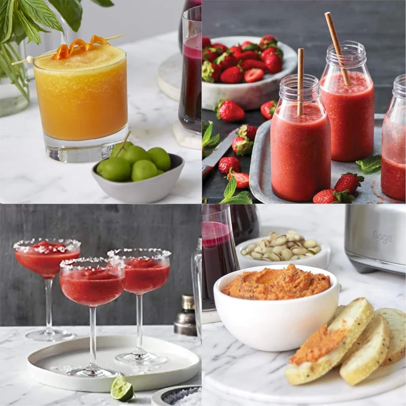 Sage - The 3X Bluicer - 2-in-1 Mixer & Entsafter für Smoothies, Säfte, Frappes, Slushies & Cocktails