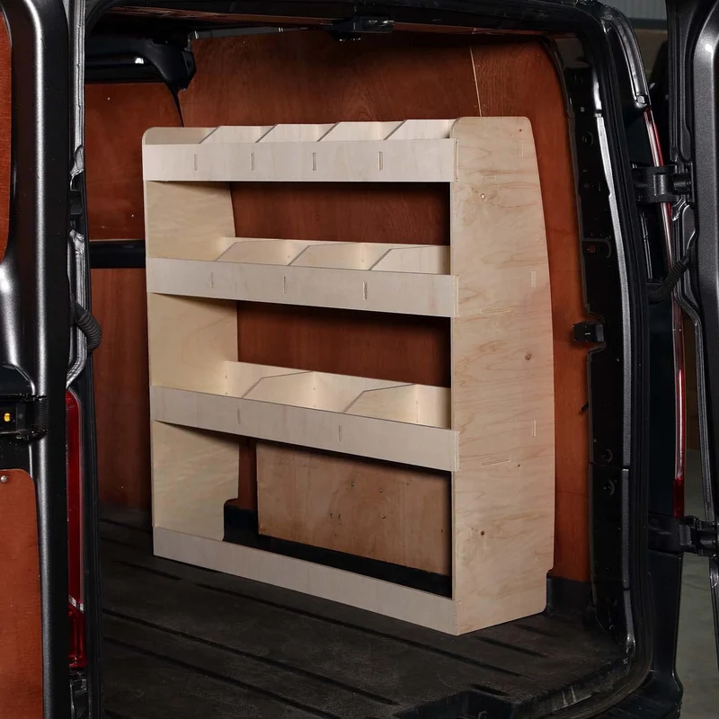 VANIFY - Kompatibel mit Toyota PROACE L3 2016+ Fahrzeugeinrichtung Fahrzeugregale, doppelte Regale h