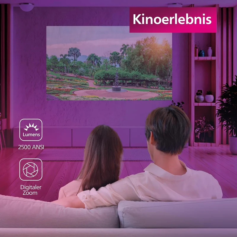 Philips, GamePix 800 Smart Beamer, DLP, Heimkino, 1920 x 1080 Pixel, Full HD, 120 Hz Bildwiederholra
