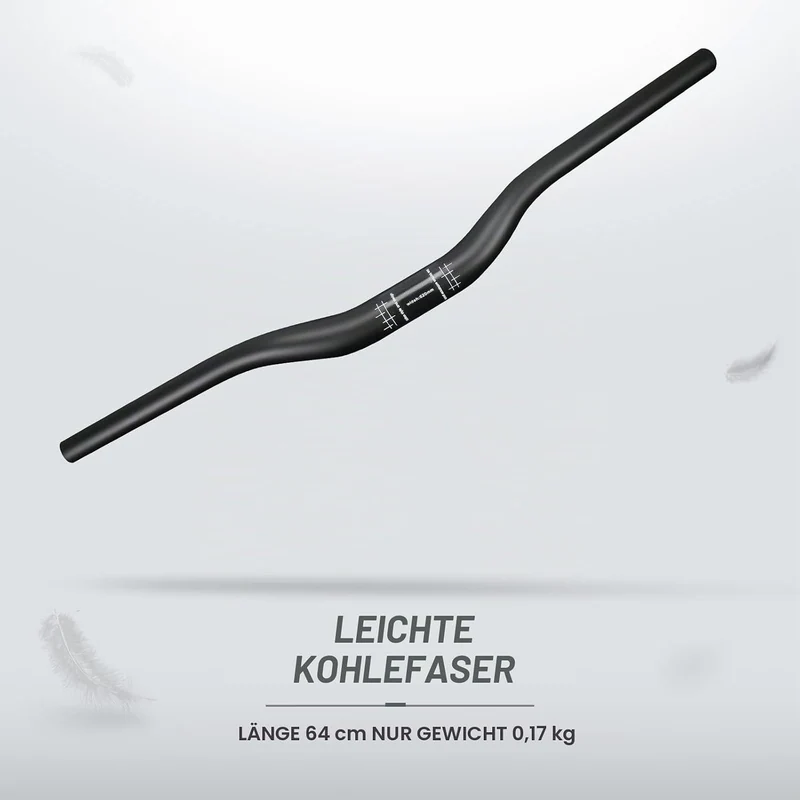 mtb lenker 31.8 carbon RXL SL downhill lenker mtb UD matt rise 18mm 680mm kein Logo UD matt Riser Ba