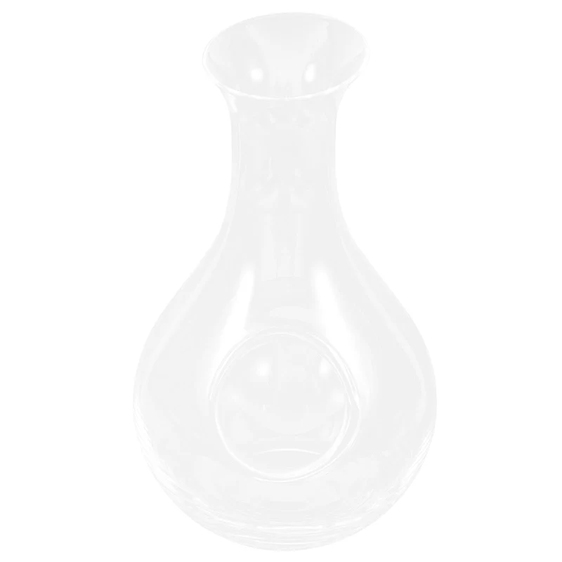 Zerodeko Glaskaraffe mit Eiskammer 385 ml Japanische Eis Sake Karaffe aus Glas für Heimpartys Weinde