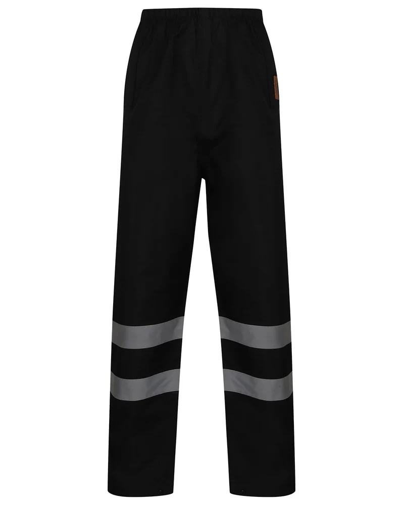 FAIRY TRENDZ LTD Herren-Regenhose, hohe Sichtbarkeit, wasserdicht, reflektierend, für die Arbeit, Si
