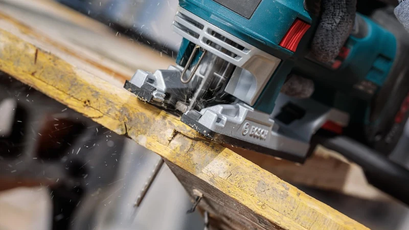 Bosch 5x PRO Thick and Thin Multi Material T345XF Stichsägeblatt (für Holz mit Nägeln, Stahl, Länge