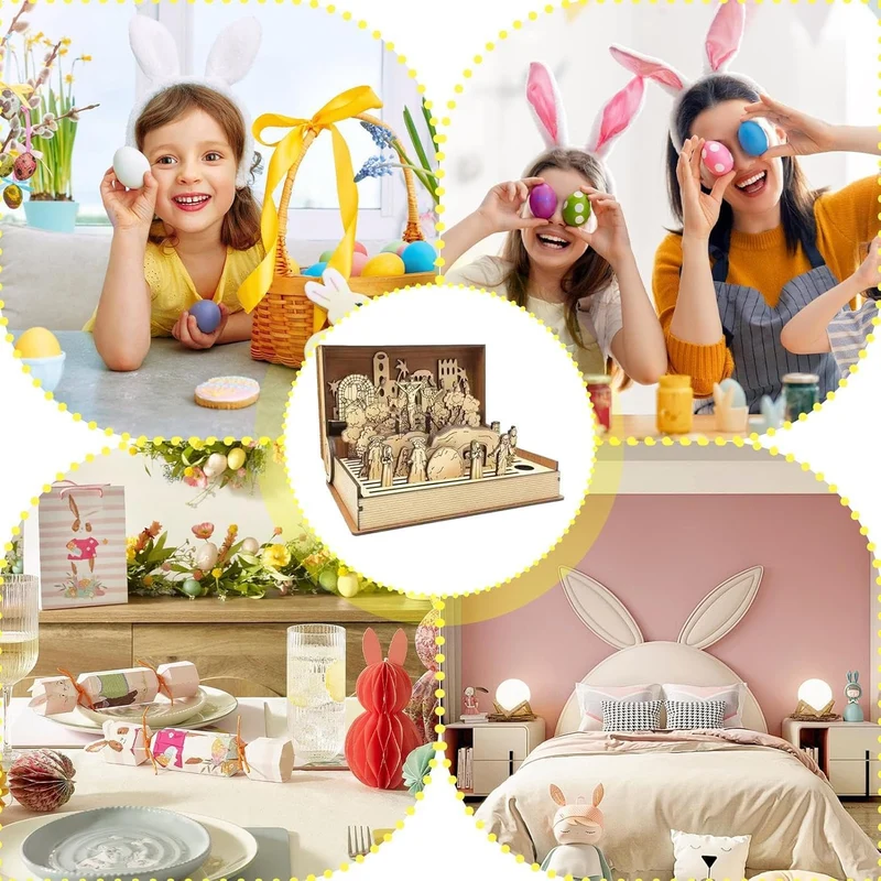 Generisch Osterszene, Osterszene Osterkrippe, Ostergeschichte Auferstehung, Tragbare Auferstehungssz