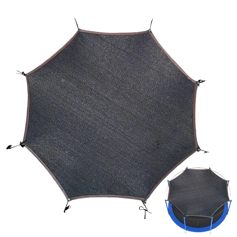 Trampolin Sonnenschutz Abdeckung - Ø 143 243 305 366 427 cm Trampolin Sonnenschutznetz, UV-Resistent