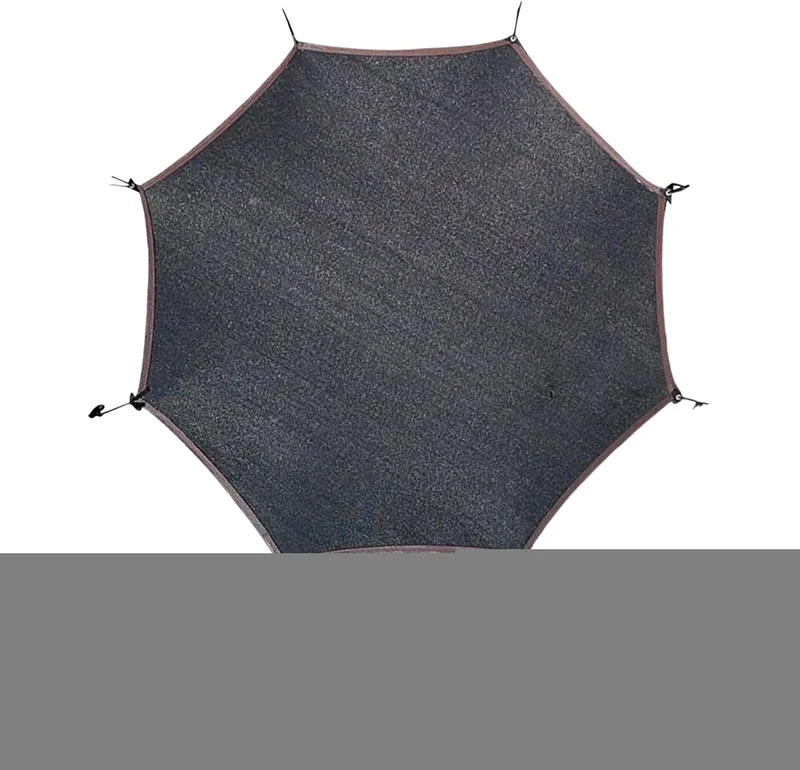 Trampolin Sonnenschutz Abdeckung - Ø 143 243 305 366 427 cm Trampolin Sonnenschutznetz, UV-Resistent