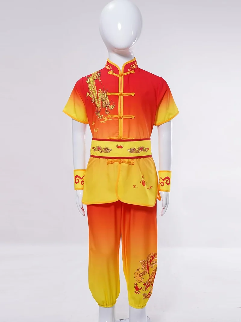 Kinder Martial Arts Uniform Tai Chi Wing Chun Kleidung Kung Fu Qi Gong Trainingsanzug Praxis Uniform