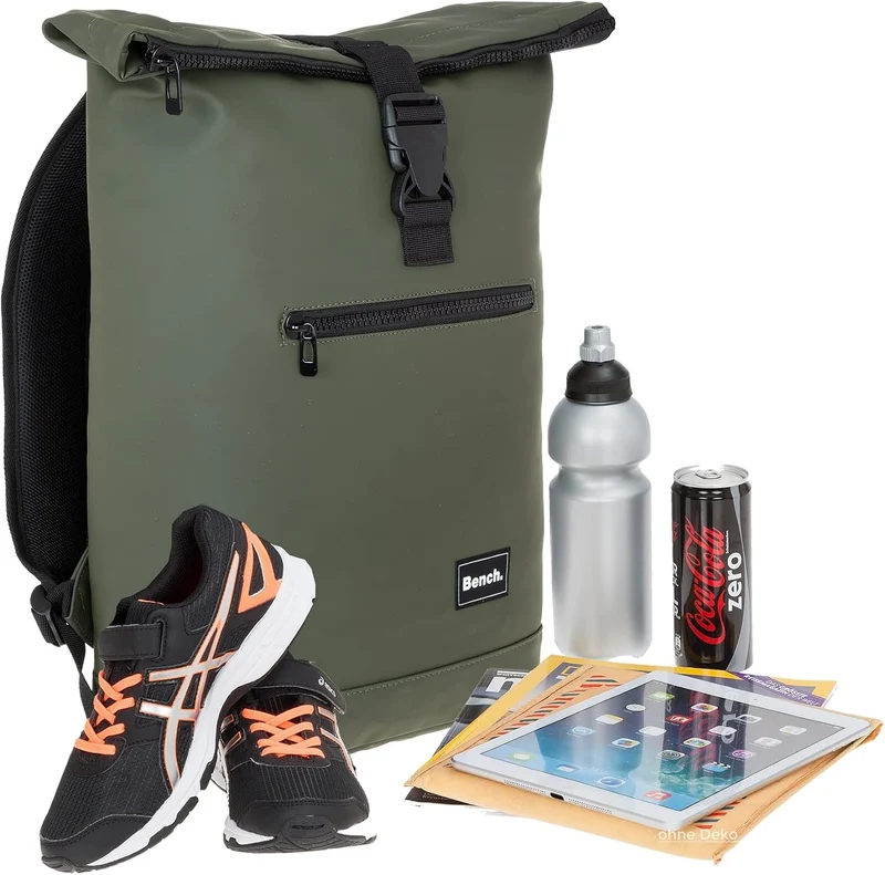 Sieber Rucksack Kurierrucksack Bench Hydro Plane Roll-Top backpack Laptoprucksack A4 wetterfest Dame