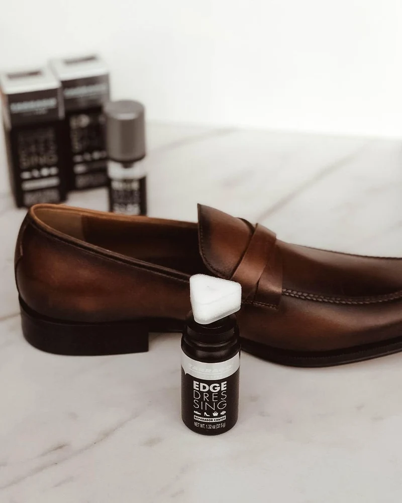 Tarrago | Edge Dressing 35 ml | Schuhpflege und Reparaturfarbe für Leder und Gummioberflächen | Kant