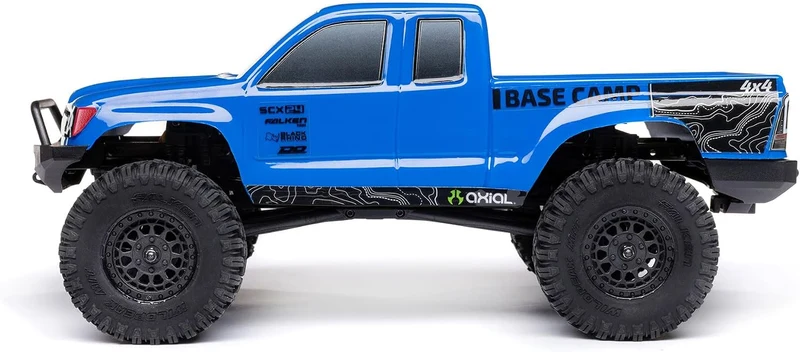 Axial RC Truck 1/24 SCX24 Base Camp 4x4 Rock Crawler Brushed RTR (Alles, was zum Laufen benötigt Wir