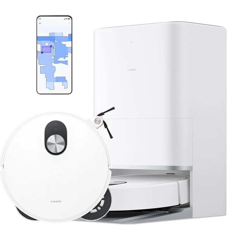 XIAOMI Robot Vacuum 5 Saugroboter - mit Wischfunktion & Staubsauger Roboter, staubsaugroboter，dToF S