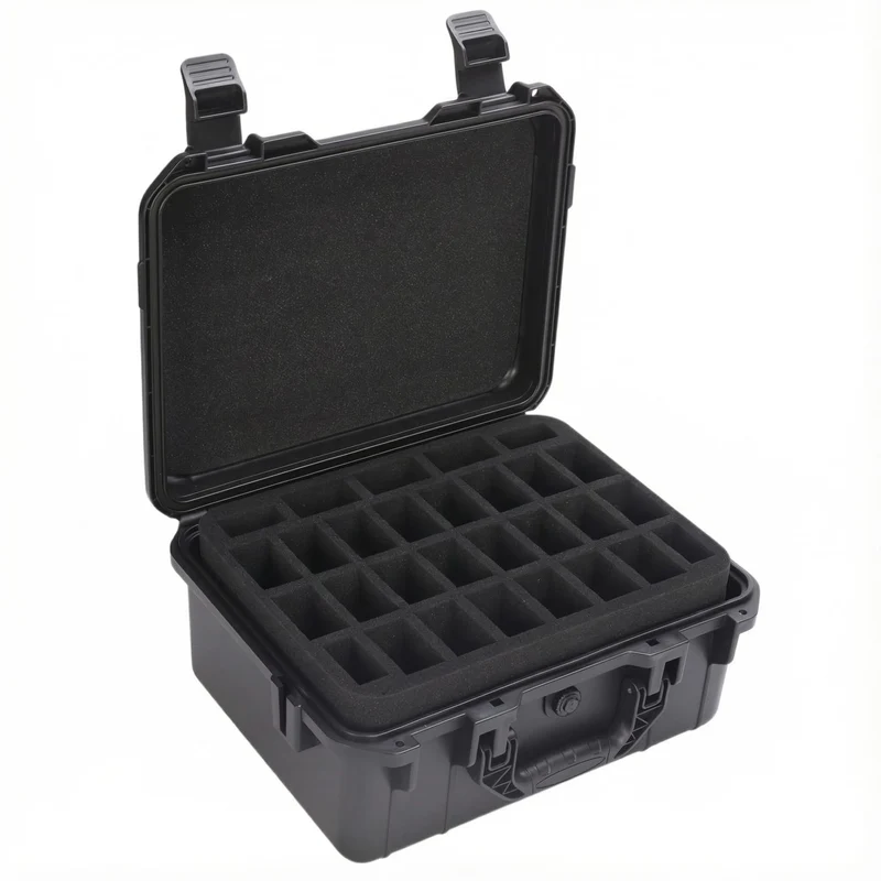Mumlicha Robuster Miniaturen Aufbewahrungskoffer, 116 Slot Miniaturen Transportkoffer enthält 4 Scha
