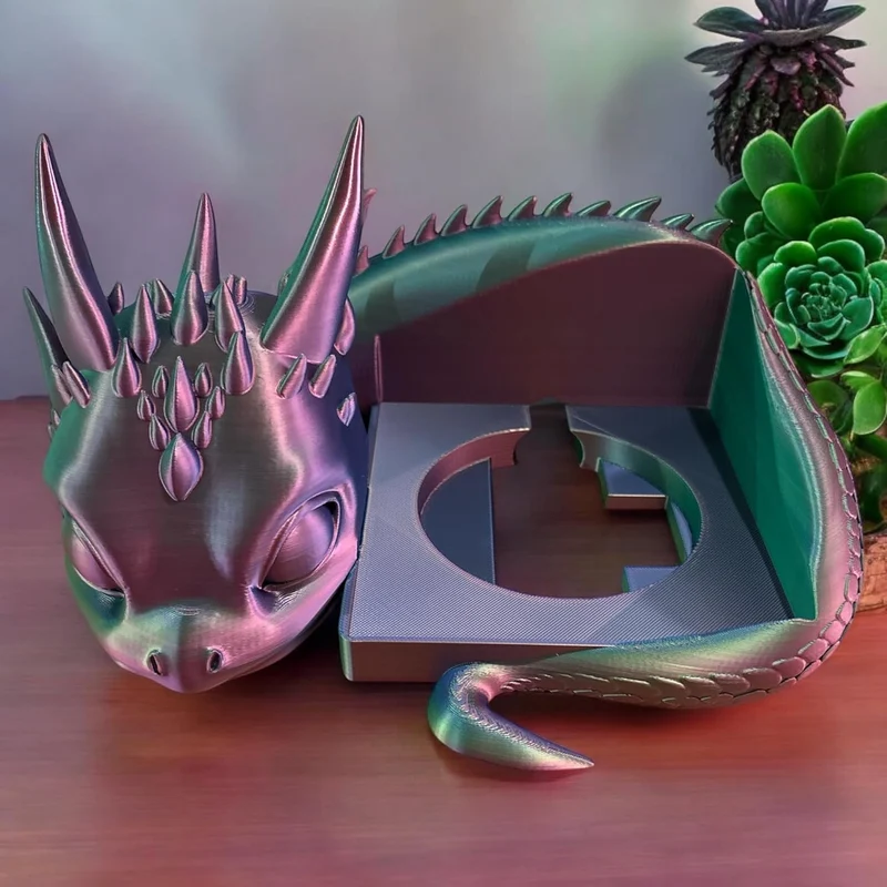 Toniebox kompatibler Baby Drachen oder Schildkröten Halter für Musikbox | 3D Druck Hörspielbox | pas