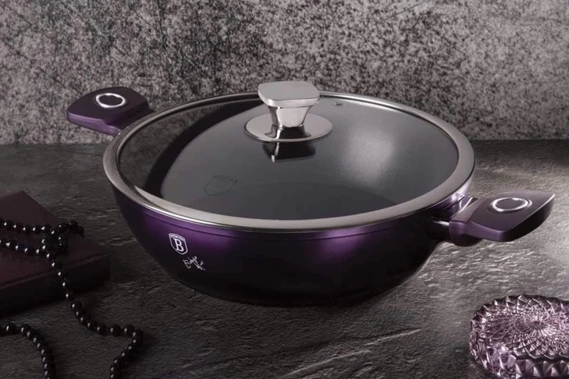 Berlinger Haus Purple Eclipse Collection 28 cm BH/6632 metallic purple shadow Edelstahl 18/8