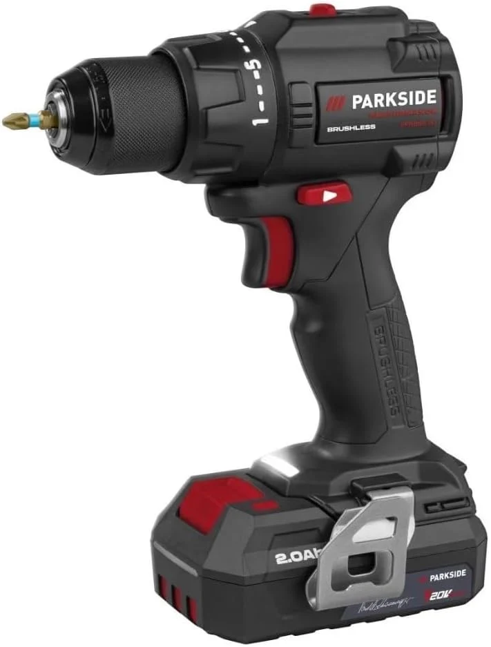 PSIDE Angebot für PARKSIDE PERFORMANCE® 20 V Akku-Bohrschrauber PABSP 20 Li inkl. Akku (2Ah) und Lad