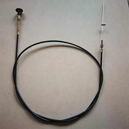 Motorstoppkabel, 2,5 m Universales Stopp-Choke-Kabel Draht-Steuerungshauben-Gaszug-Ersatzset für Kra