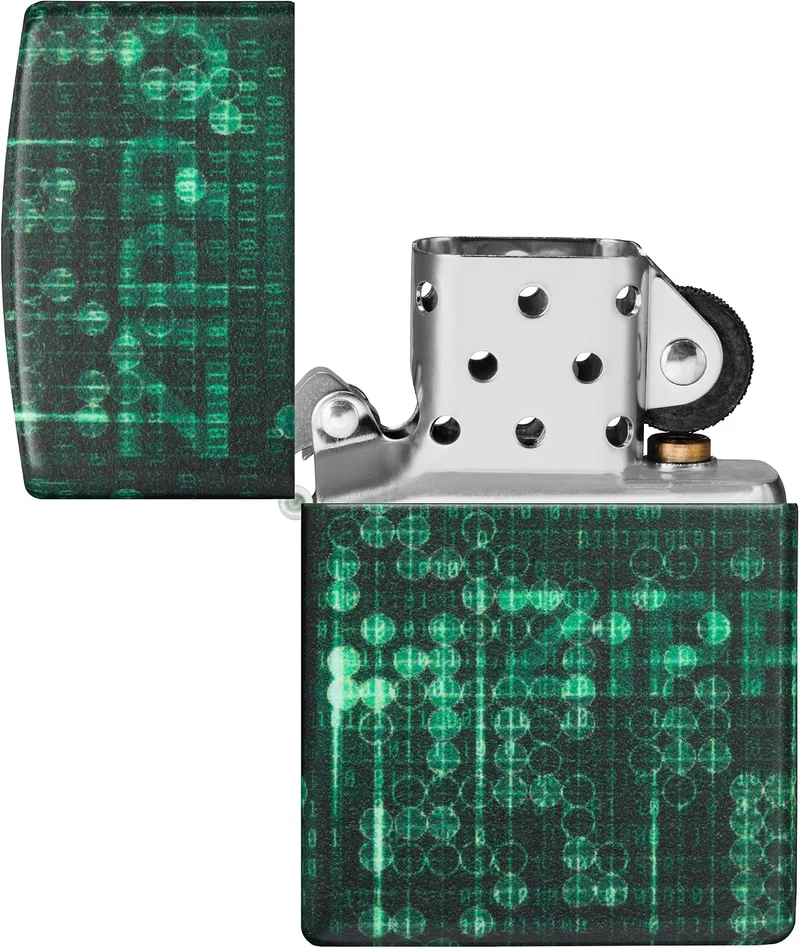 Zippo Feuerzeug, leuchtet im Dunkeln, 540 Farben, Design, 540° Glow-in-The-Dark 540 Farben 540° Glow