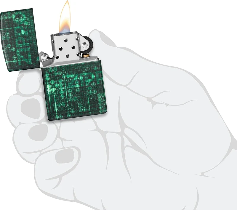 Zippo Feuerzeug, leuchtet im Dunkeln, 540 Farben, Design, 540° Glow-in-The-Dark 540 Farben 540° Glow