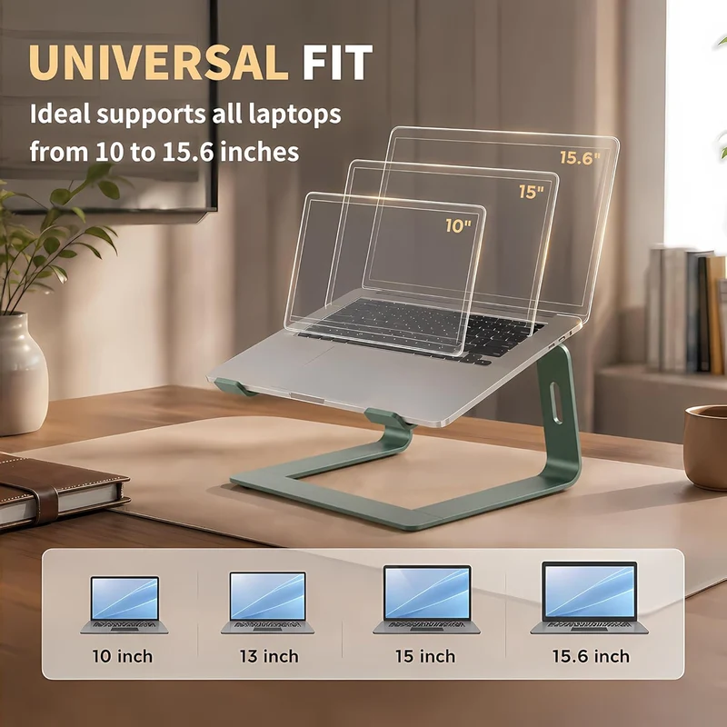 Orionstar Laptop-Ständer aus Aluminium, kompatibel mit Mac MacBook Air Pro 10 bis 15,6 Zoll Notebook