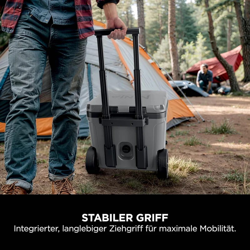 Ninja FrostVault Kühlbox mit Rollen und Isolierung, integrierter Dry Zone Schublade mit Kühlschrankt