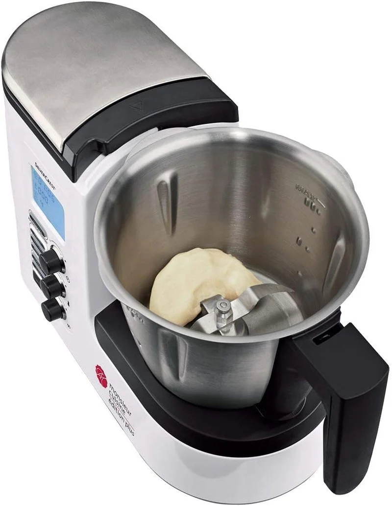 Silvercrest Monsieur Cuisine Edition Plus, multifunktional, waschbar, Schwarz/silberfarben