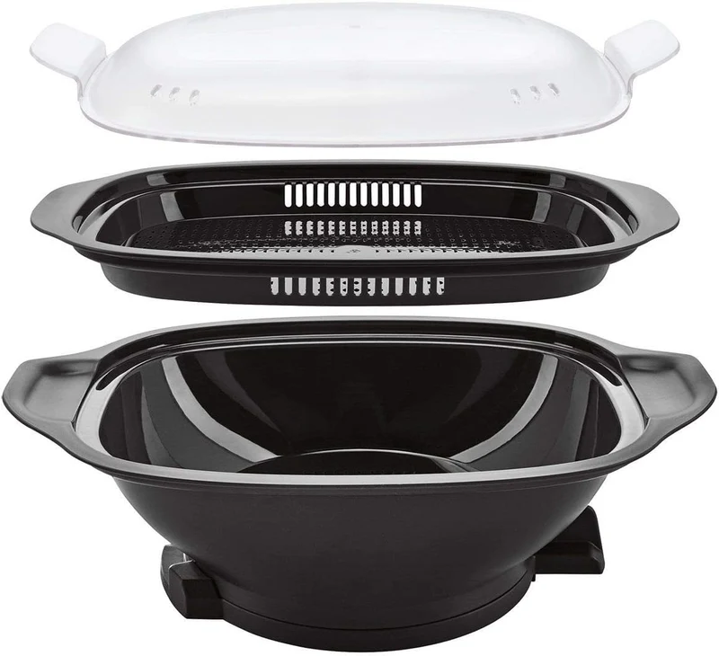 Silvercrest Monsieur Cuisine Edition Plus, multifunktional, waschbar, Schwarz/silberfarben
