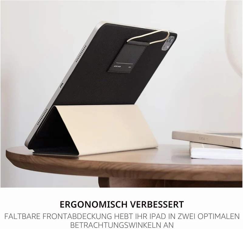 Native Union W.F.A iPad Folio - Minimalistischer und faltbarer iPad-Ständer samt Hülle aus recycelte