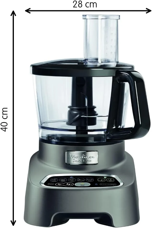 Moulinex Multifunktions-Küchenmaschine, Mixer für Smoothies und Shakes, 6 Geschwindigkeitsoptionen,